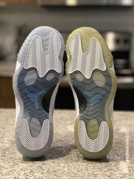 Icy Sole Deyellowing